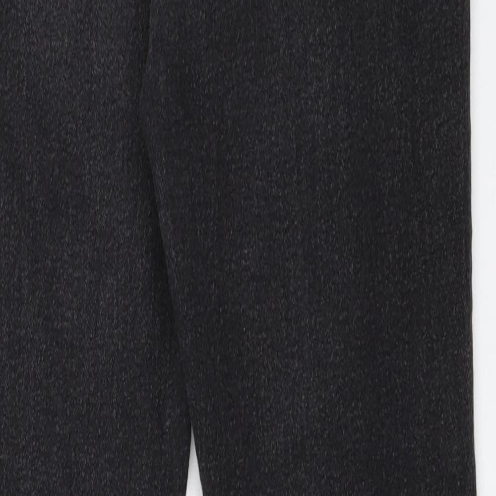 Boohoo Womens Black Denim Skinny Jeans Size 8 L28 in