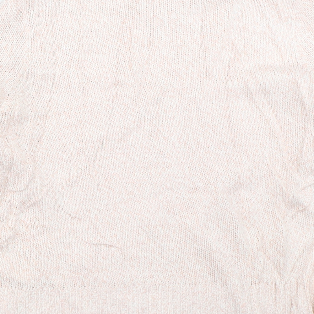H&M Womens Pink Pullover Jumper Size M