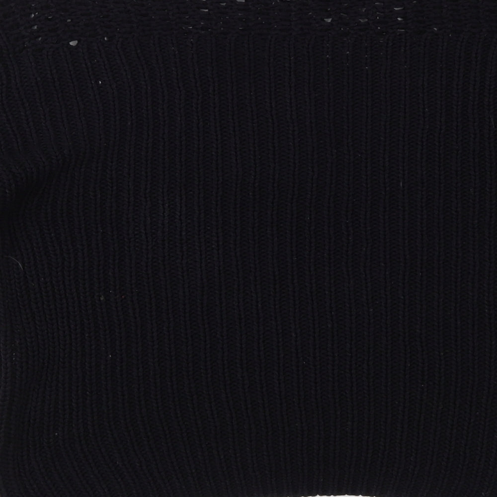 Papaya Womens Black Pullover Jumper Size 14