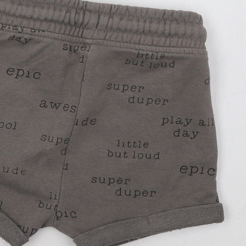 George Baby Grey Jogger Trousers Size 12-18 Months