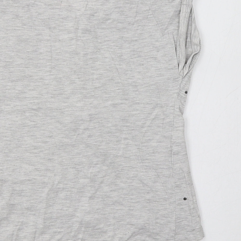 Cool Club Girls Grey Basic T-Shirt Size 4-5 Years