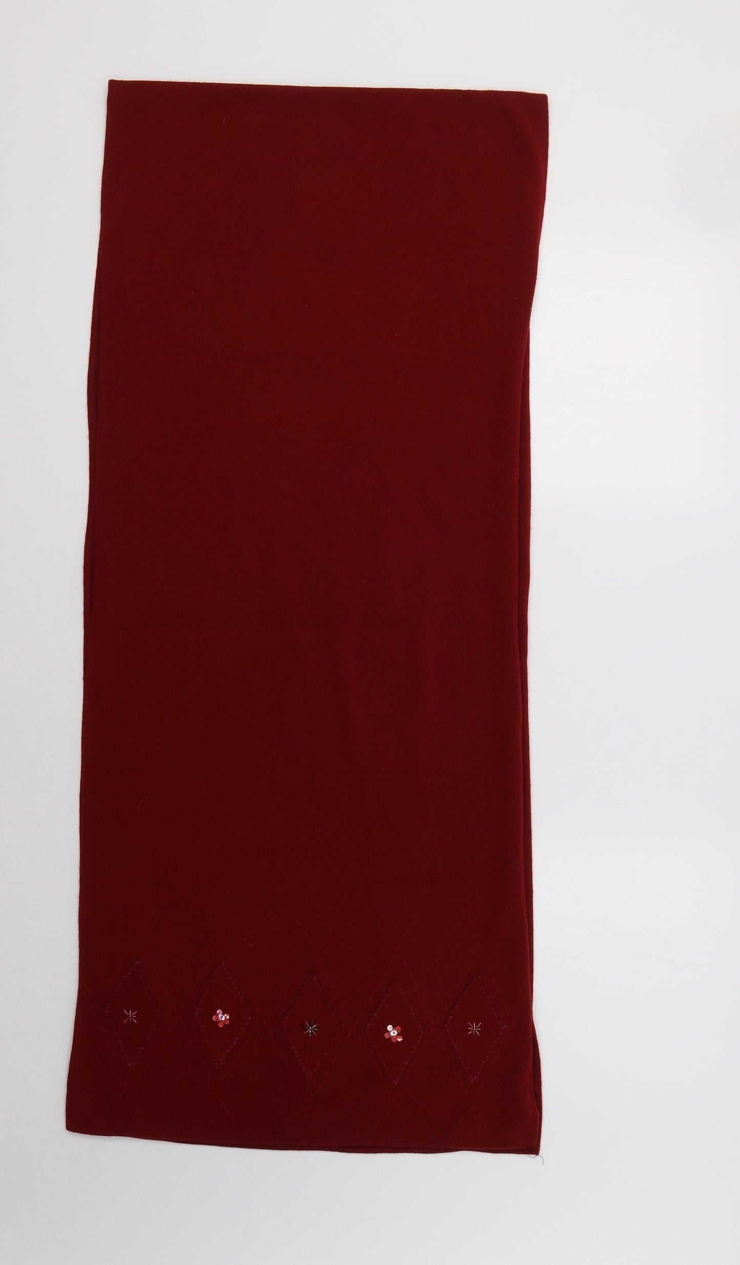 Liz Claiborne Womens Red Scarf