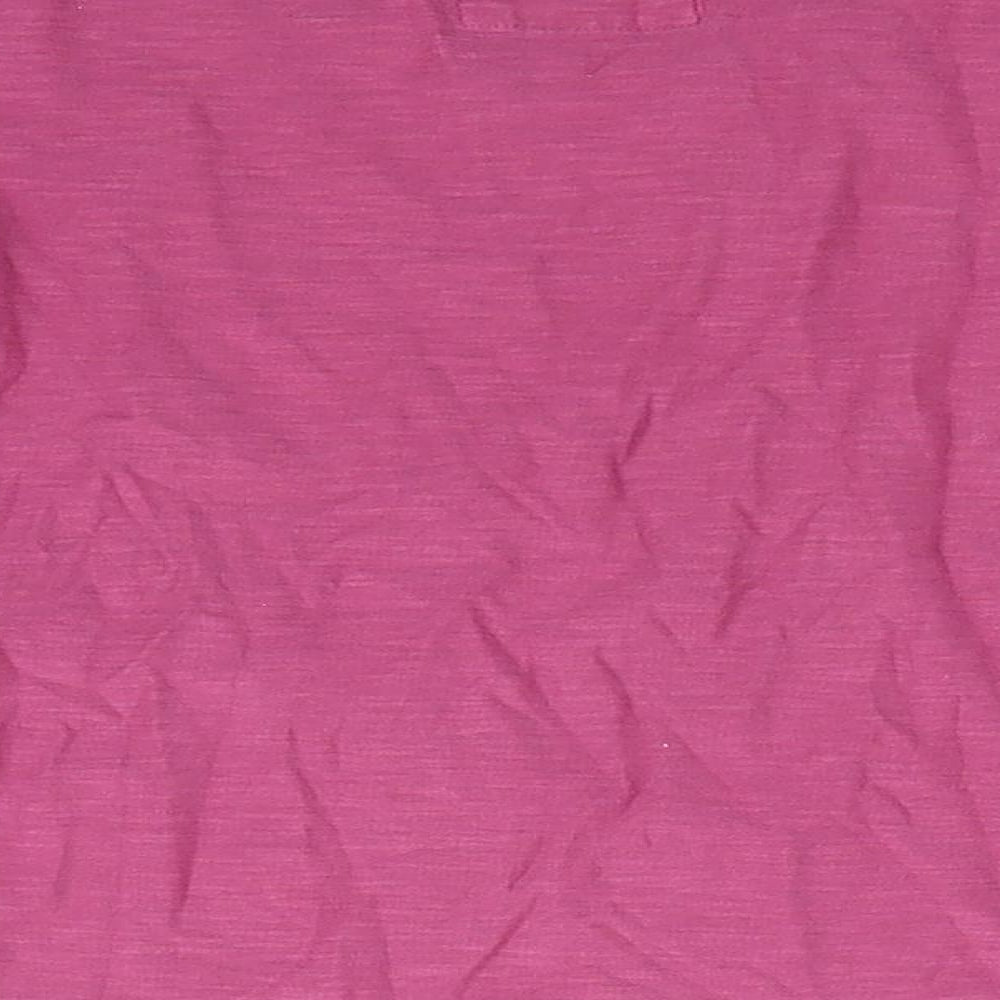 TU Girls Pink Basic Casual Size 8 Years - gathered shoulders
