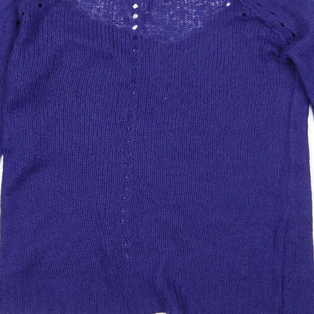 George Womens Purple Pullover Jumper Size 10