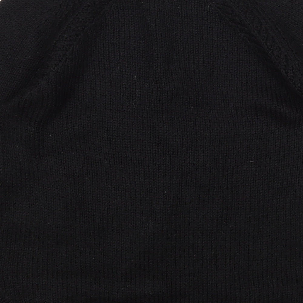 Preworn Womens Black Pullover Jumper Size M