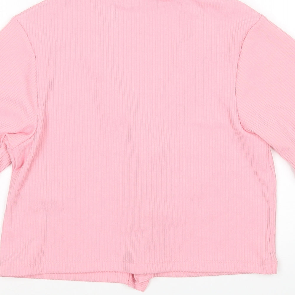 Reclaimed Vintage Womens Pink Cardigan Jumper Size S