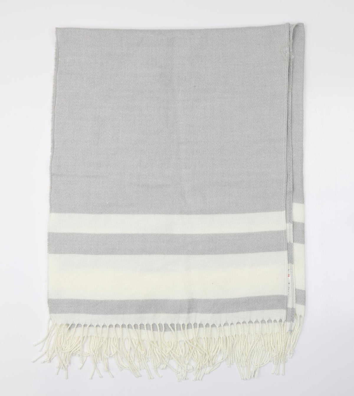 Preworn Womens Multicoloured Striped Shawl/Wrap
