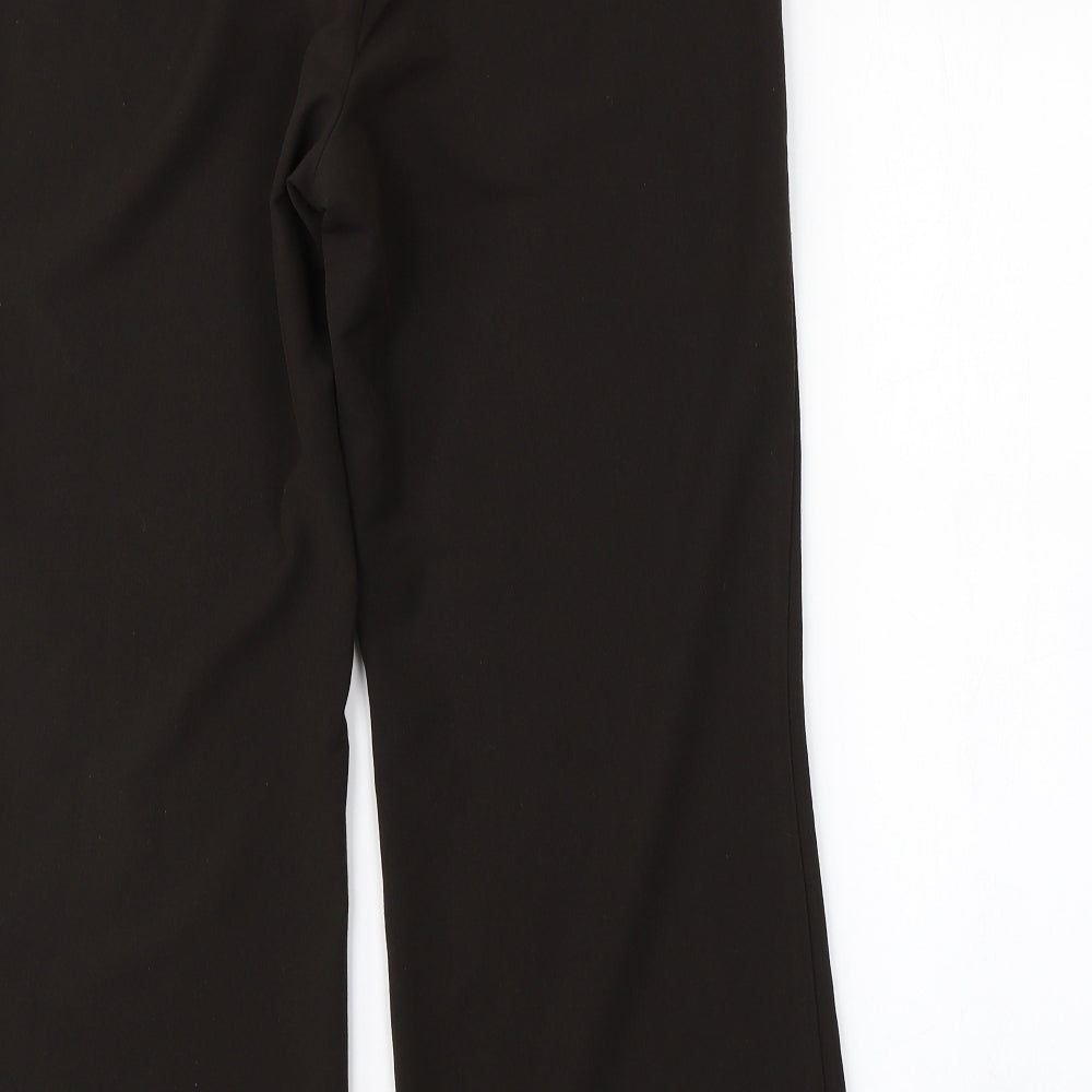 Debenhams Womens Brown Trousers Size 12 L26 in