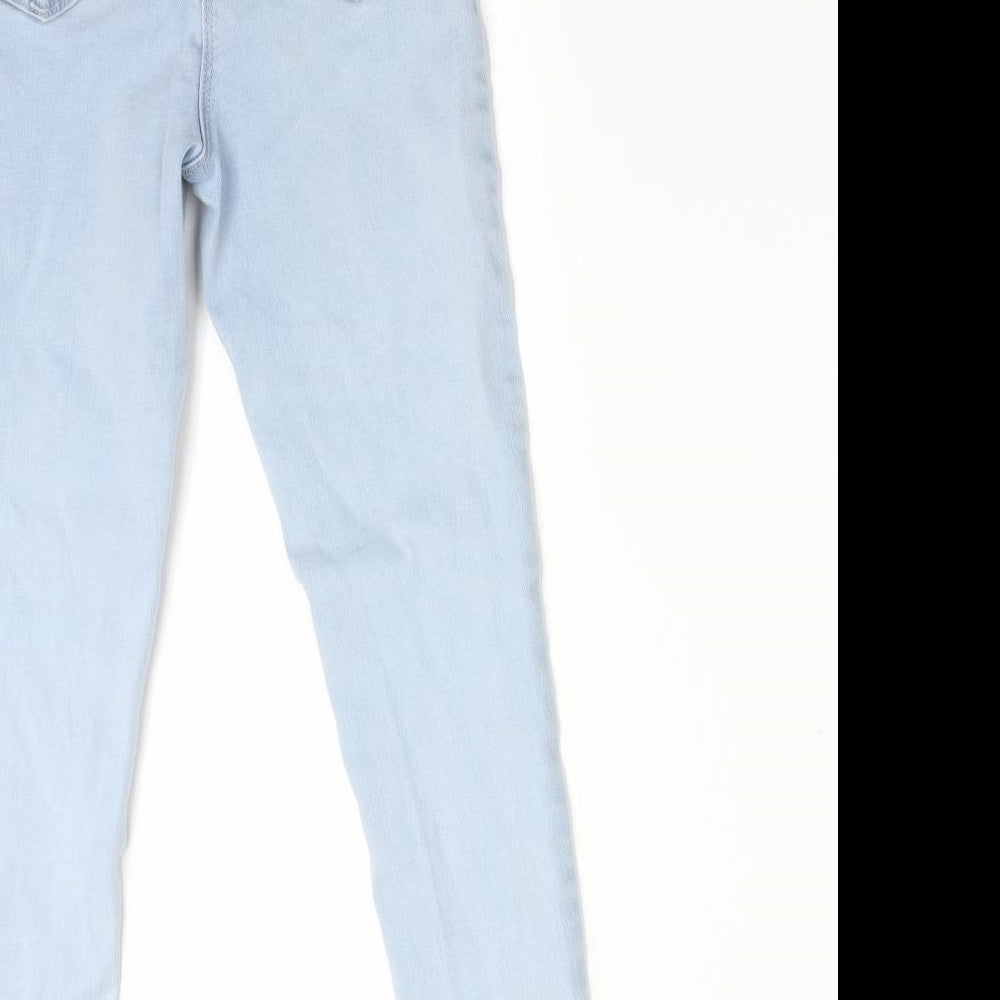 NEXT Girls Blue Skinny Jeans Size 9 Months