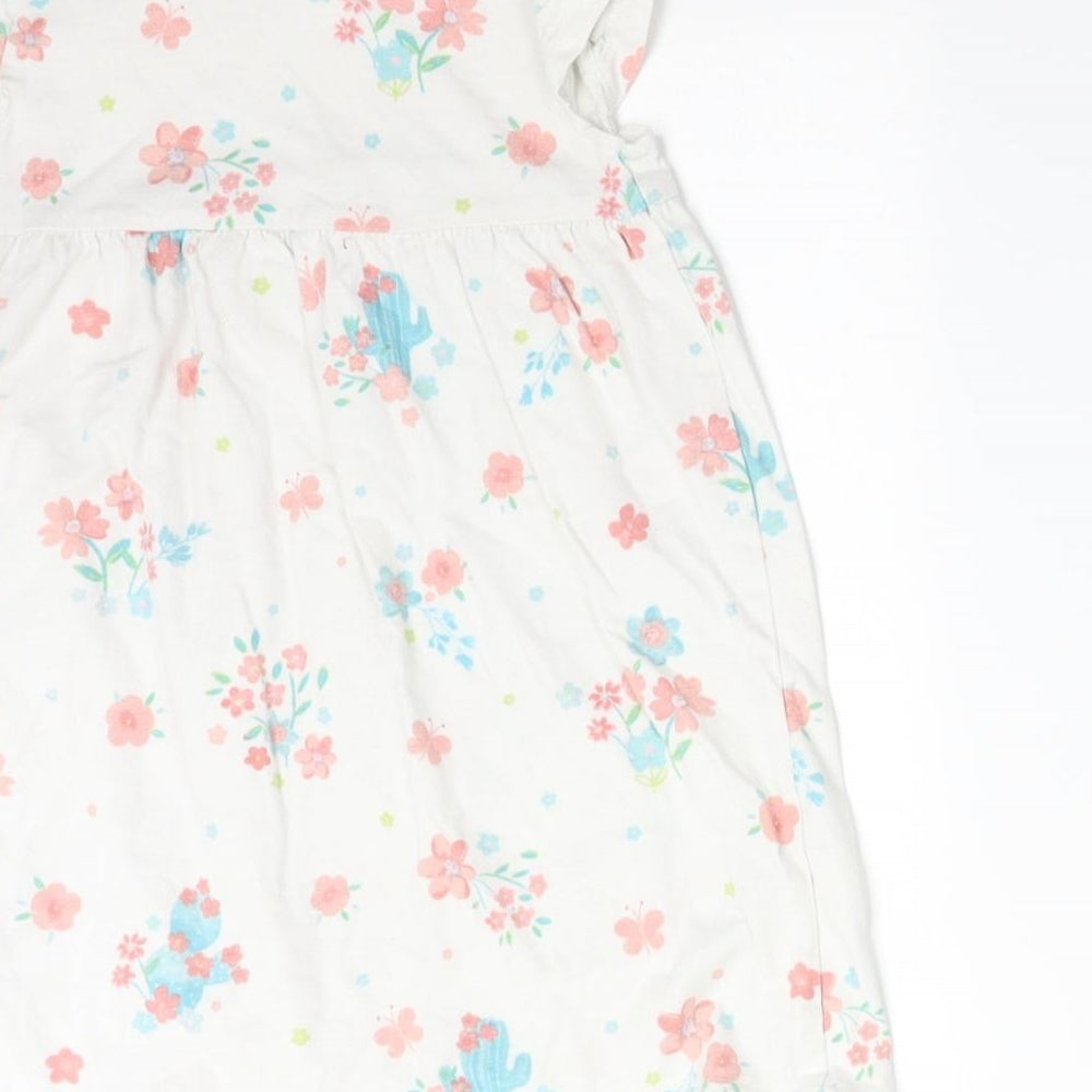George Girls Multicoloured Floral A-Line Size 18-24 Months