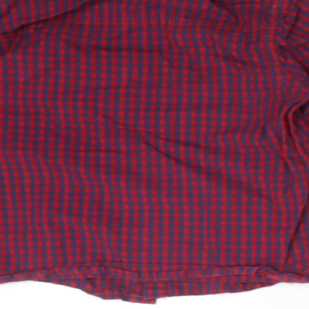 George Boys Multicoloured Check Basic Button-Up Size 18-24 Months