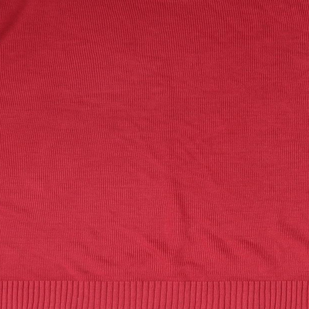 Berkertex Womens Red Pullover Sweatshirt Size 16
