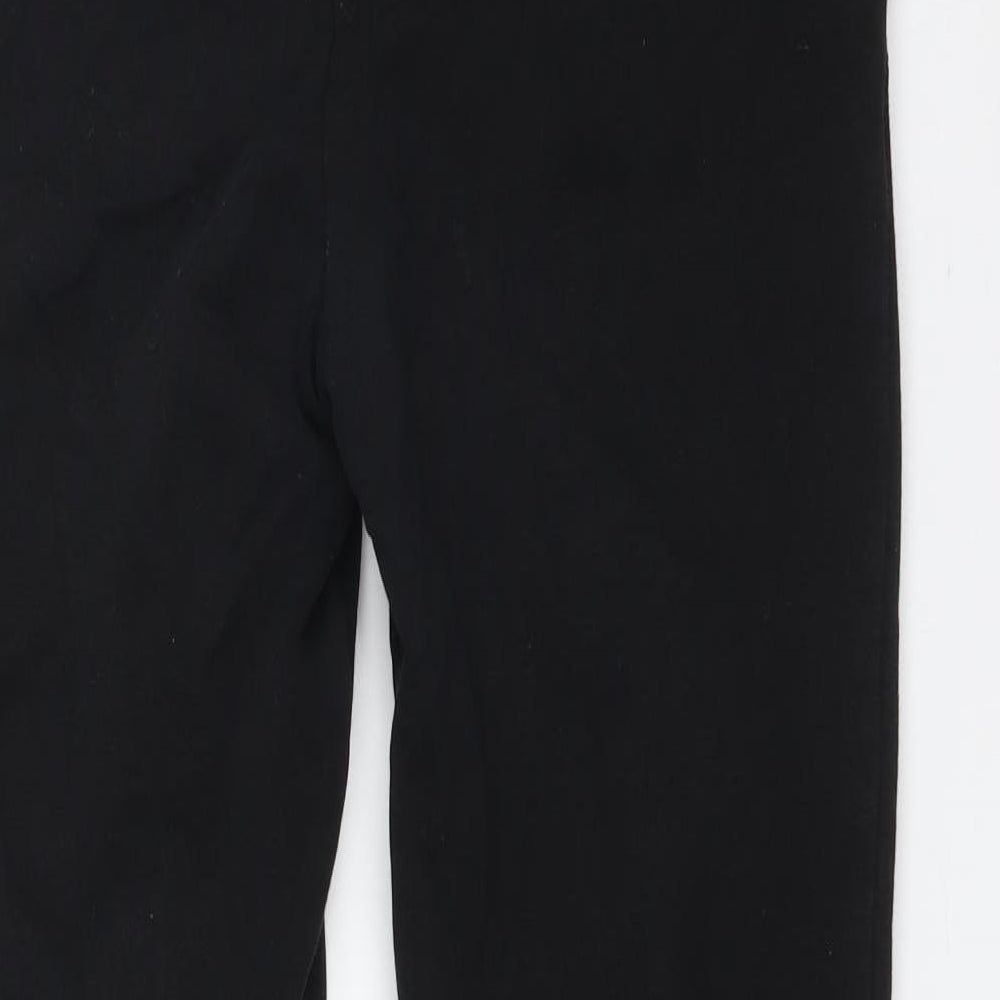 H&M Womens Black Jogger Trousers Size L L28 in