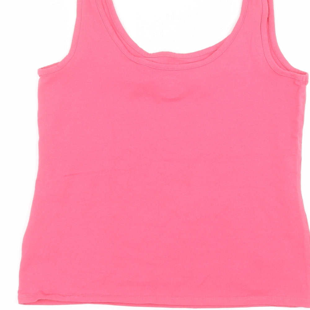 NEXT Womens Pink Basic Tank Size 12