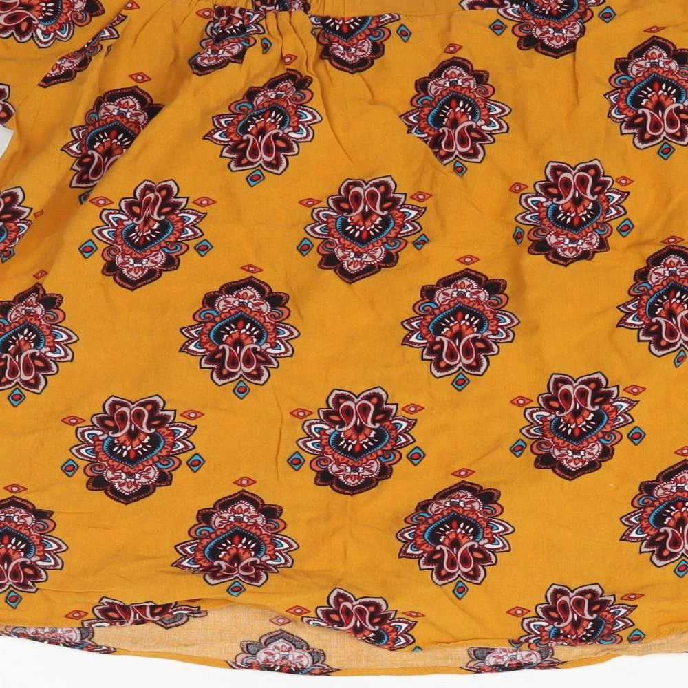 Matalan Womens Multicoloured Paisley Basic Blouse Size 12