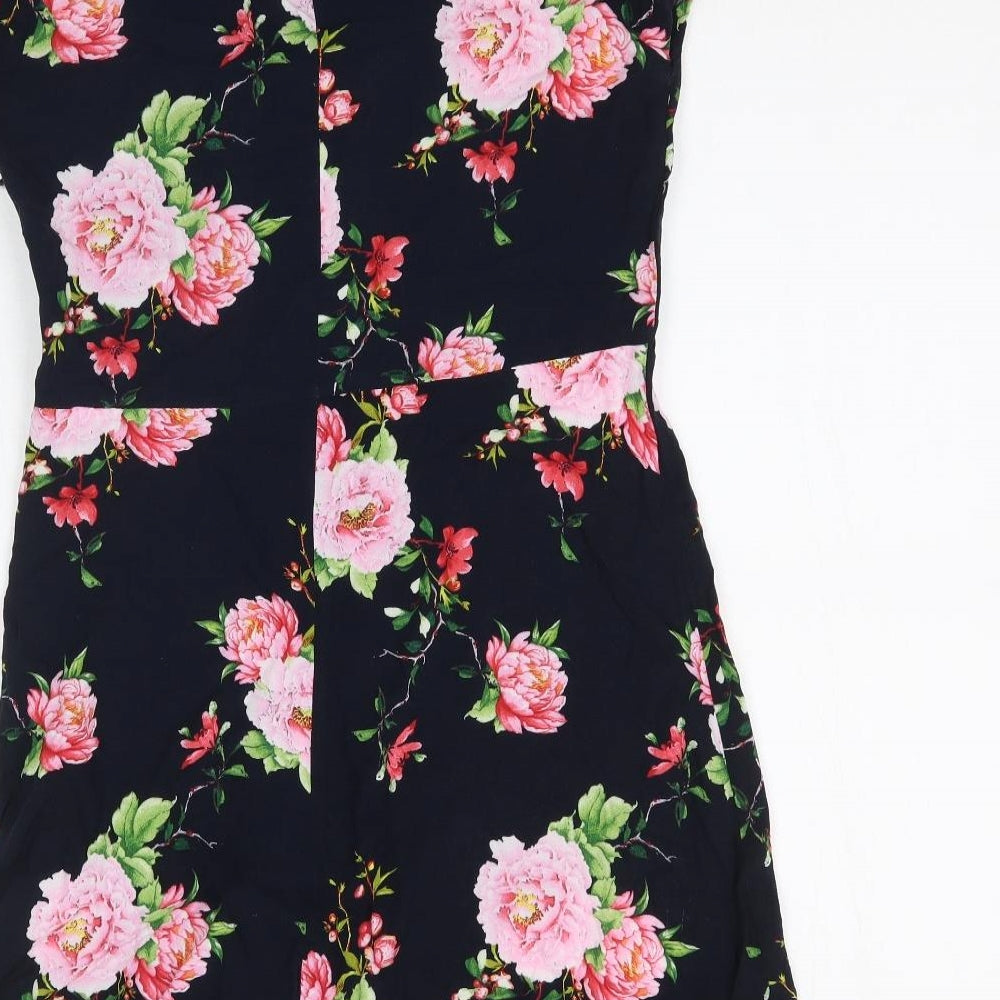 New Look Womens Multicoloured Floral Mini Size 10