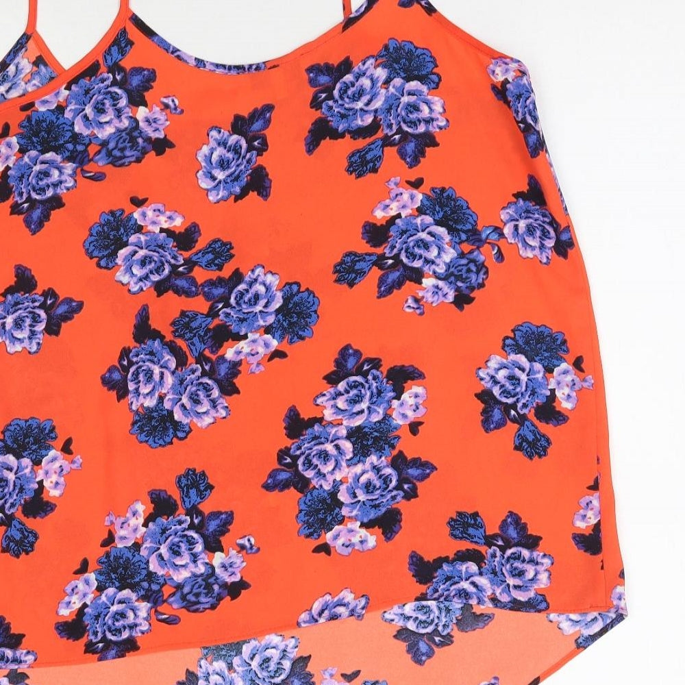 Matalan Womens Multicoloured Floral Camisole Blouse Size 12