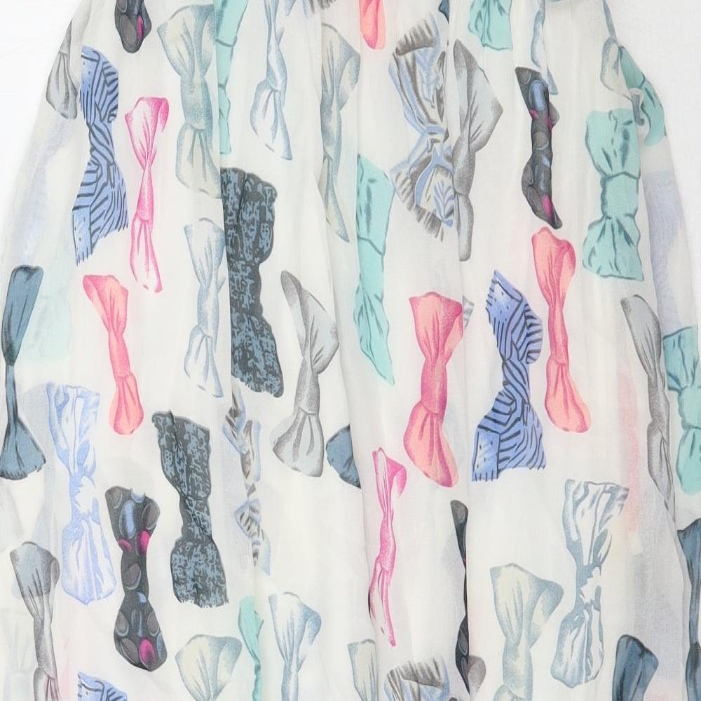 Tsega Womens Multicoloured Mini Size S - Bow tie print