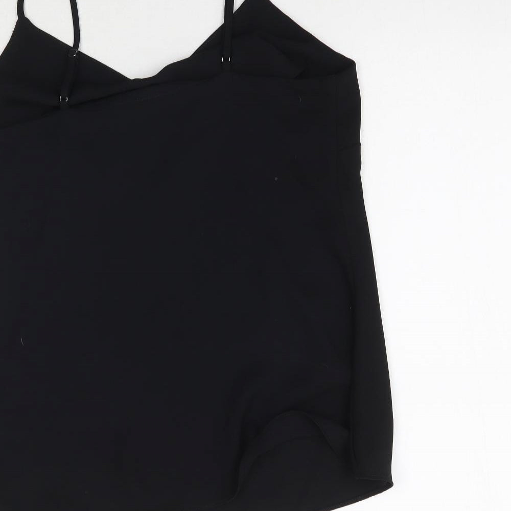 NEXT Womens Black Camisole Blouse Size 10
