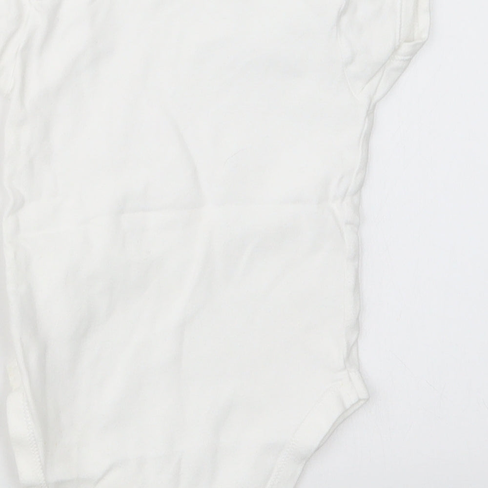 George Baby White Babygrow One-Piece Size 12-18 Months