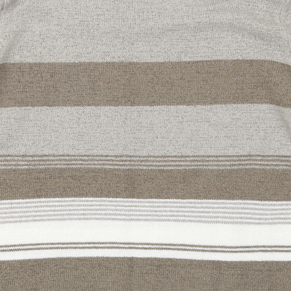 Bonmarché Womens Beige Knit Pullover Jumper Size S