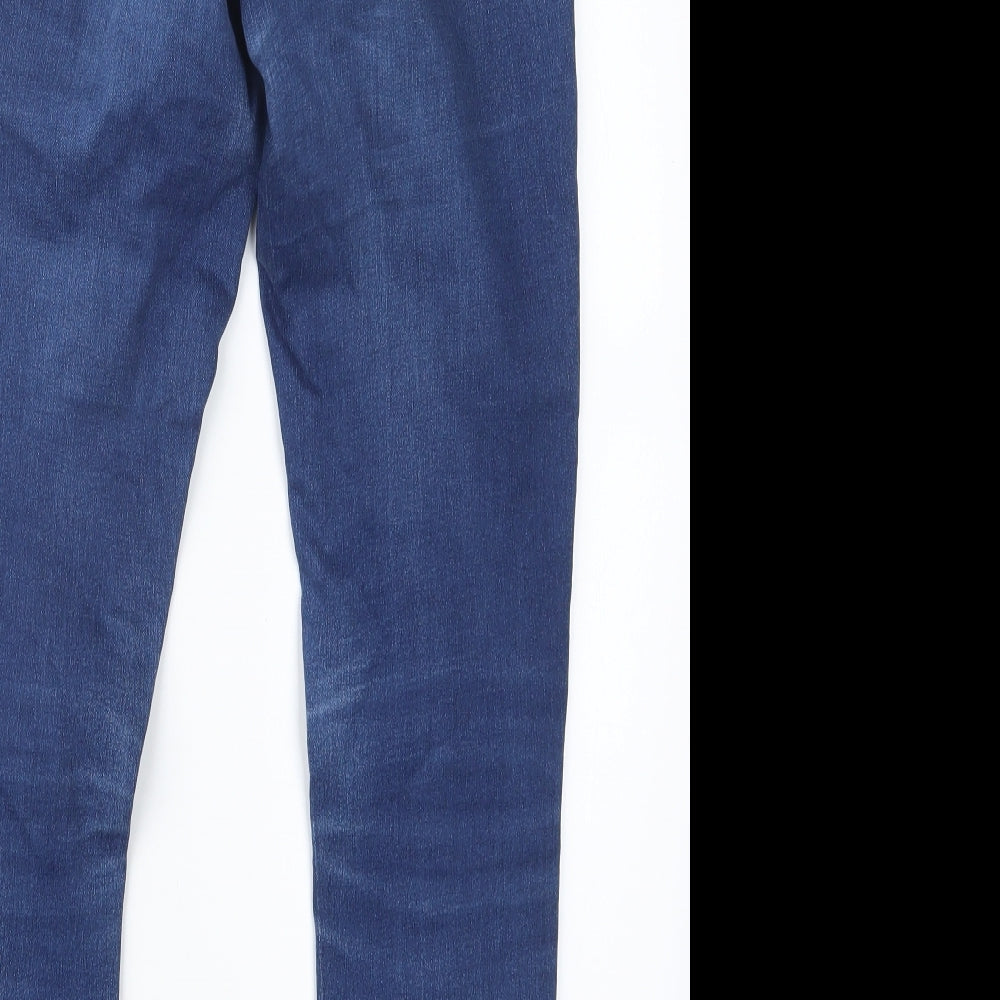 George Womens Blue Denim Jegging Jeans Size 10 L28 in