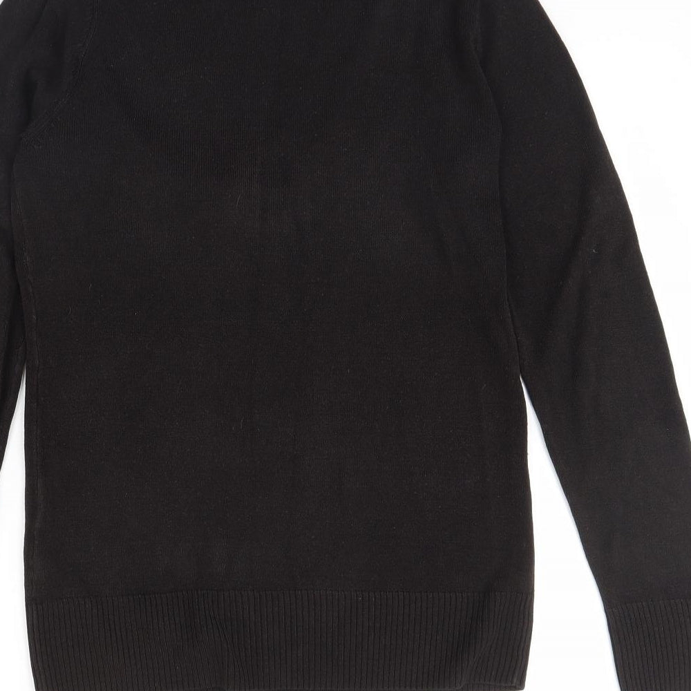 H&M Womens Black Pullover Jumper Size M