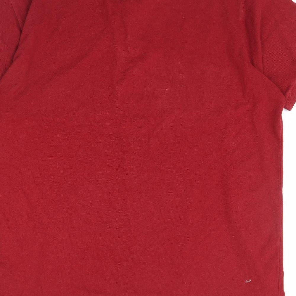 Forca Portugal Mens Red Polo Size XL