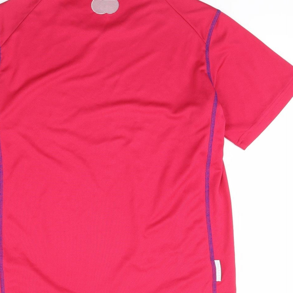 Higear Womens Pink Basic T-Shirt Size 10