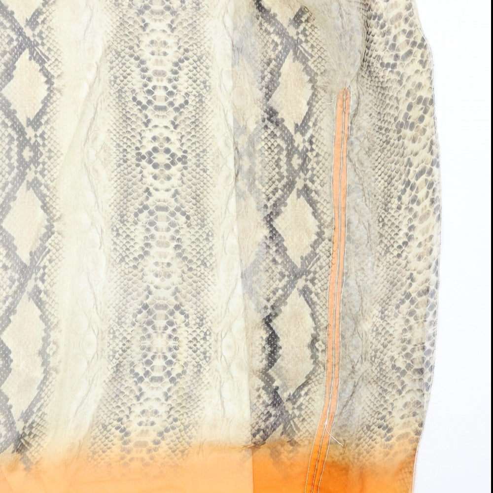 Party 21 Womens Multicoloured Animal Print Jersey Bodycon Size M