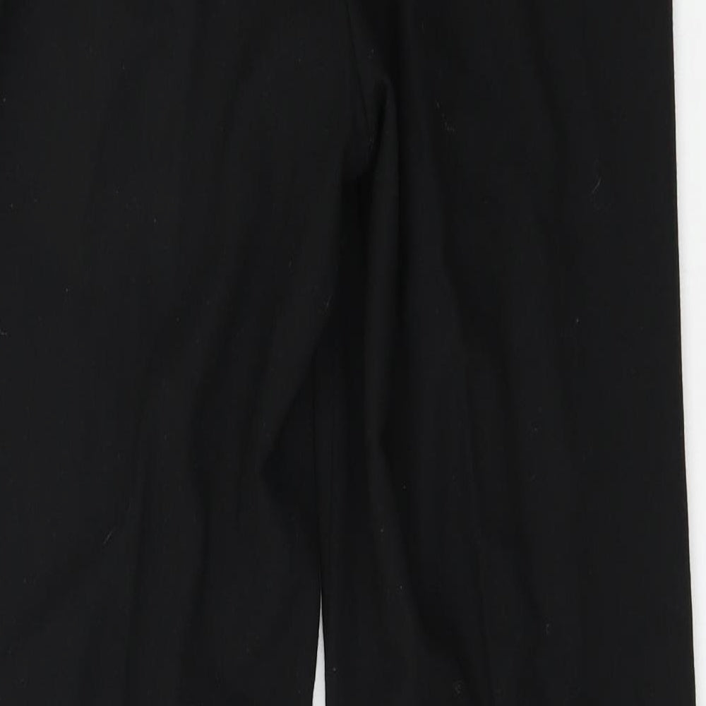 Marks and Spencer Womens Black Trousers Size 10 L28 in
