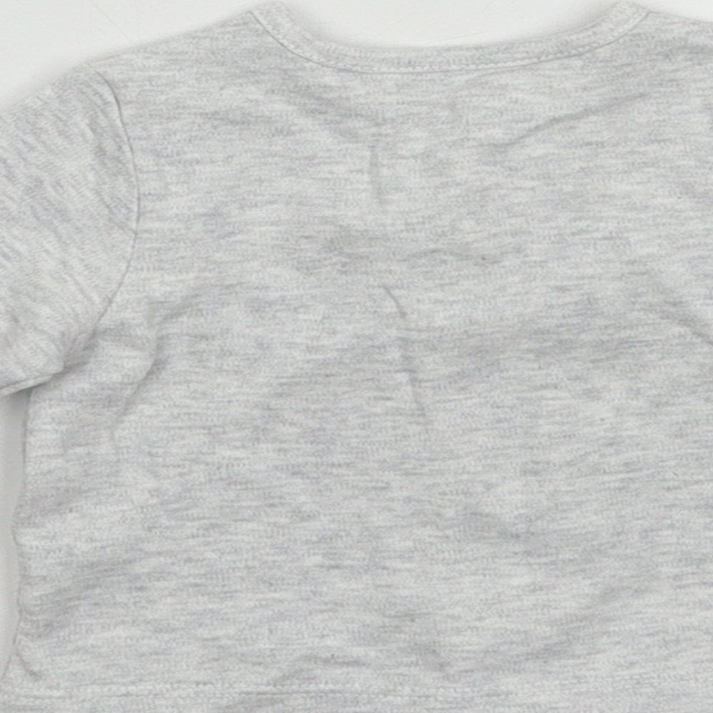 BHS Baby Grey Jersey Cardigan Jumper One Size