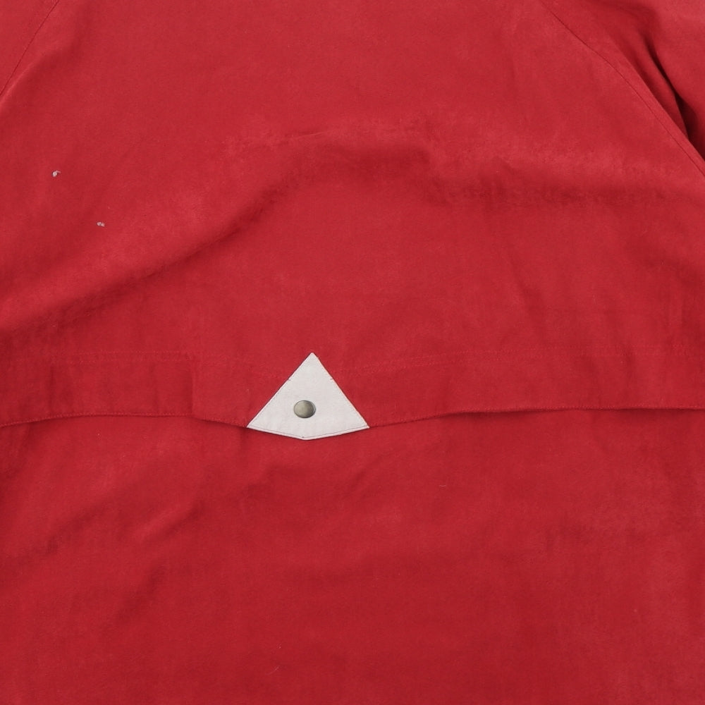 Preworn Womens Red Puffer Jacket Coat Size 20