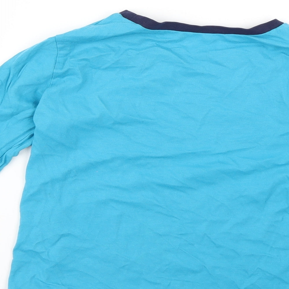 George Boys Blue Pyjama Top Size 7-8 Years