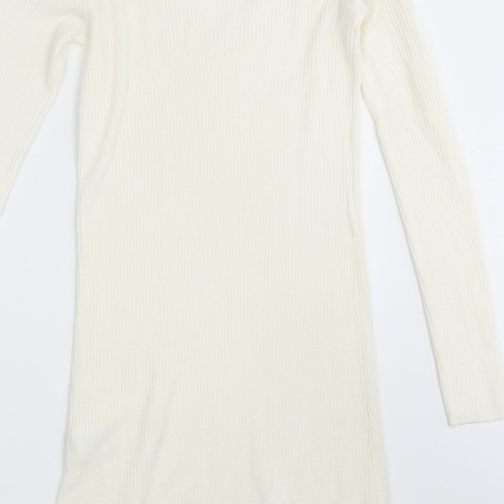 Urban Stone Womens Ivory Pullover Jumper Size S