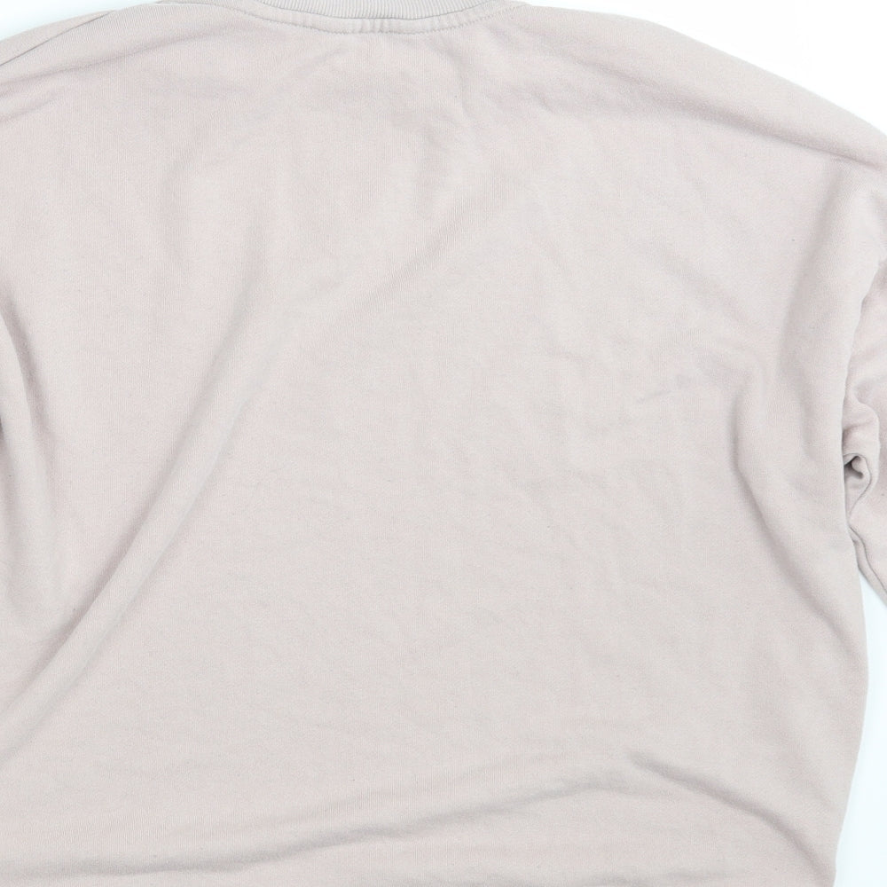 New Look Womens Pink Pullover Sweatshirt Size 10