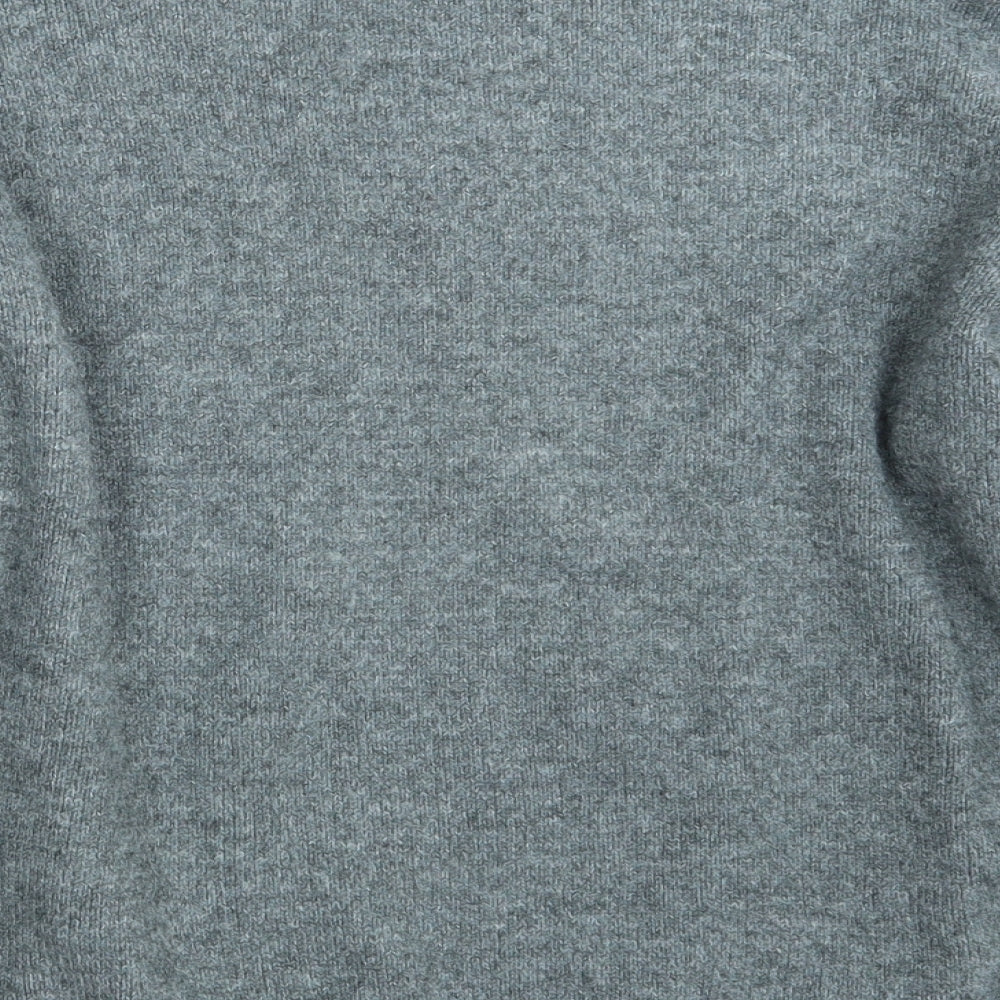 Papaya Womens Grey Knit Pullover Jumper Size M