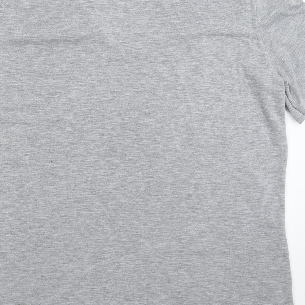 Dorothy Perkins Womens Grey Basic T-Shirt Size 14
