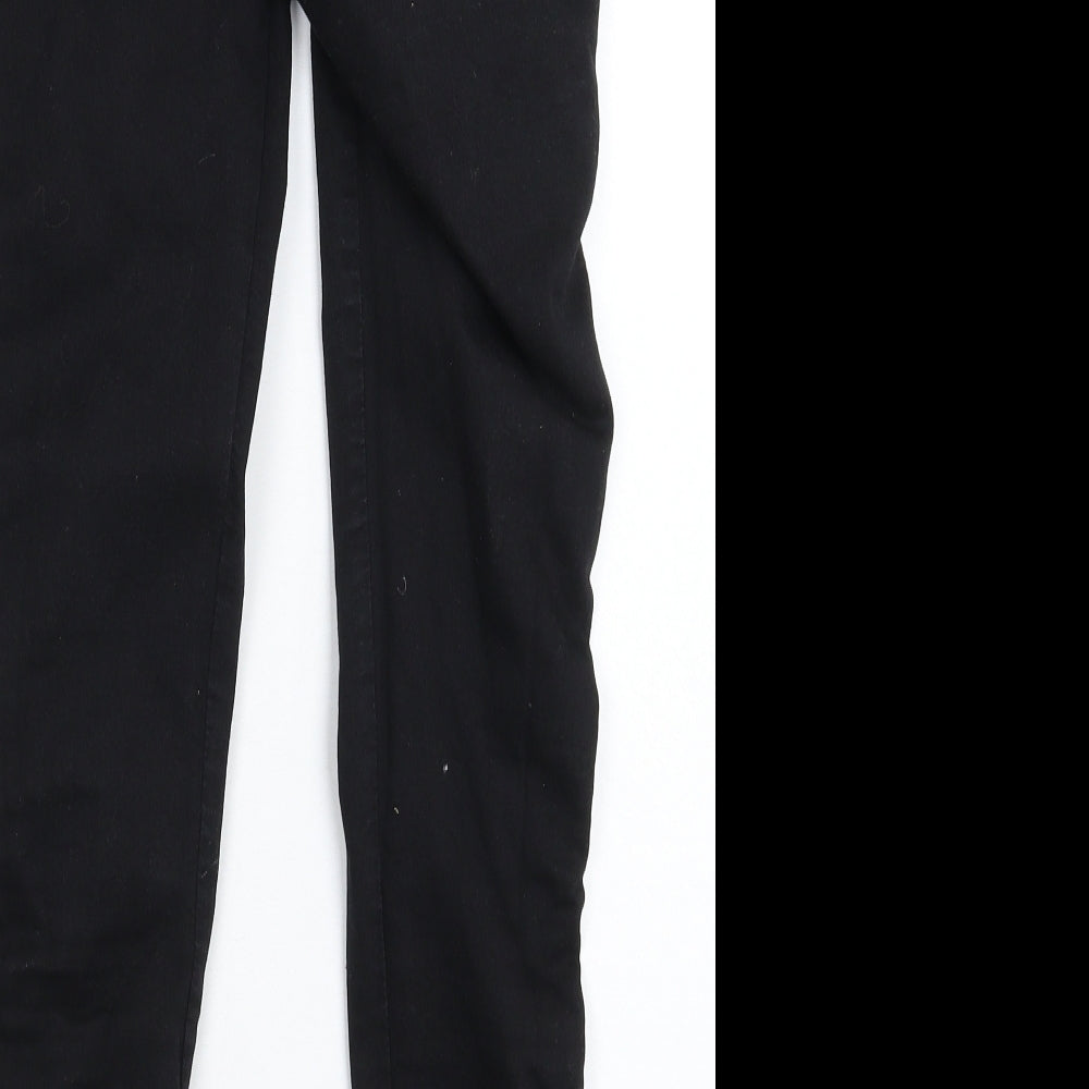 Denim Club Womens Black Denim Jegging Jeans Size 10 L26 in