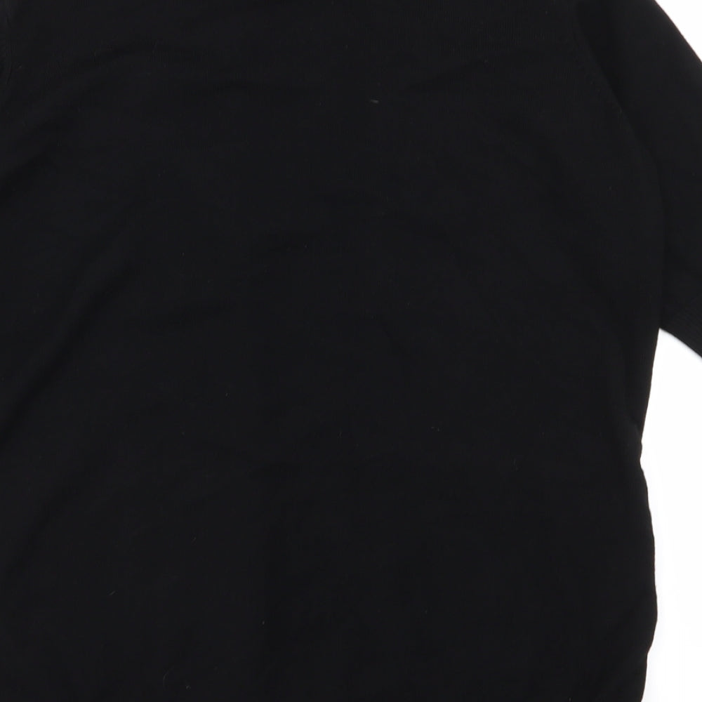 EWM Womens Black Cardigan Jumper Size 14