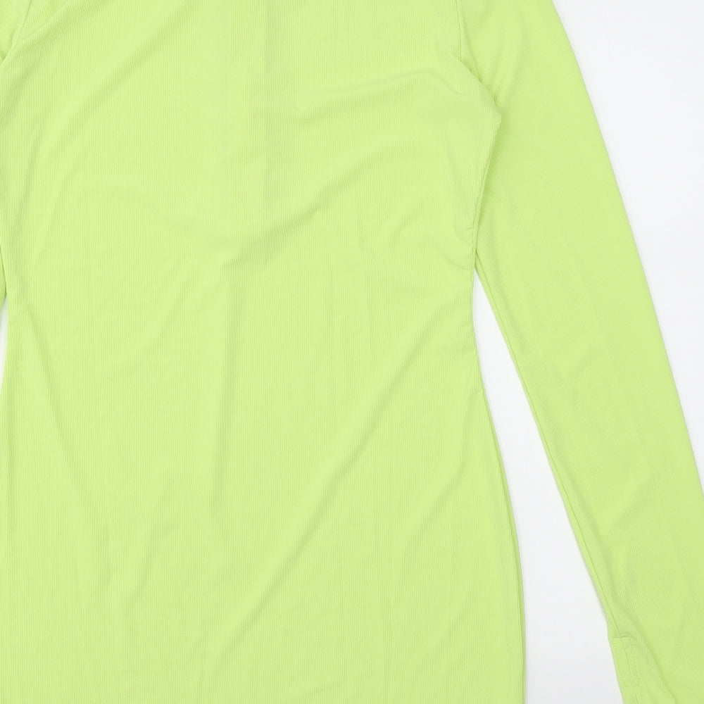 Preworn Womens Green Fit & Flare Size M