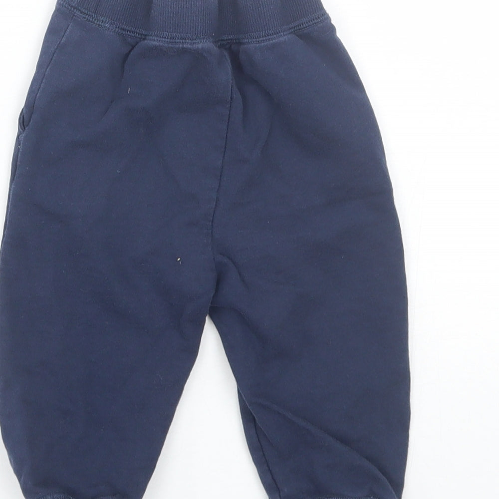 Preworn Baby Blue Jogger Trousers Size 12 Months