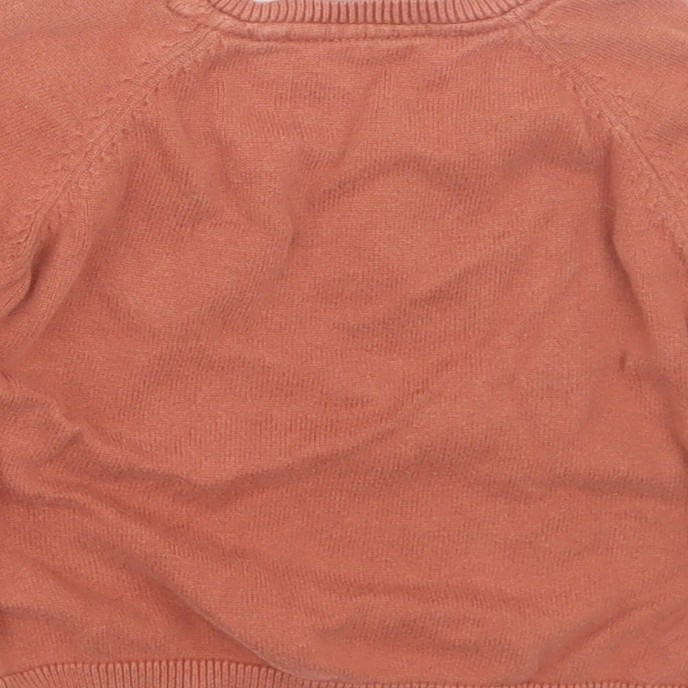 TU Baby Brown Pullover Jumper Size 12-18 Months - dinosaur