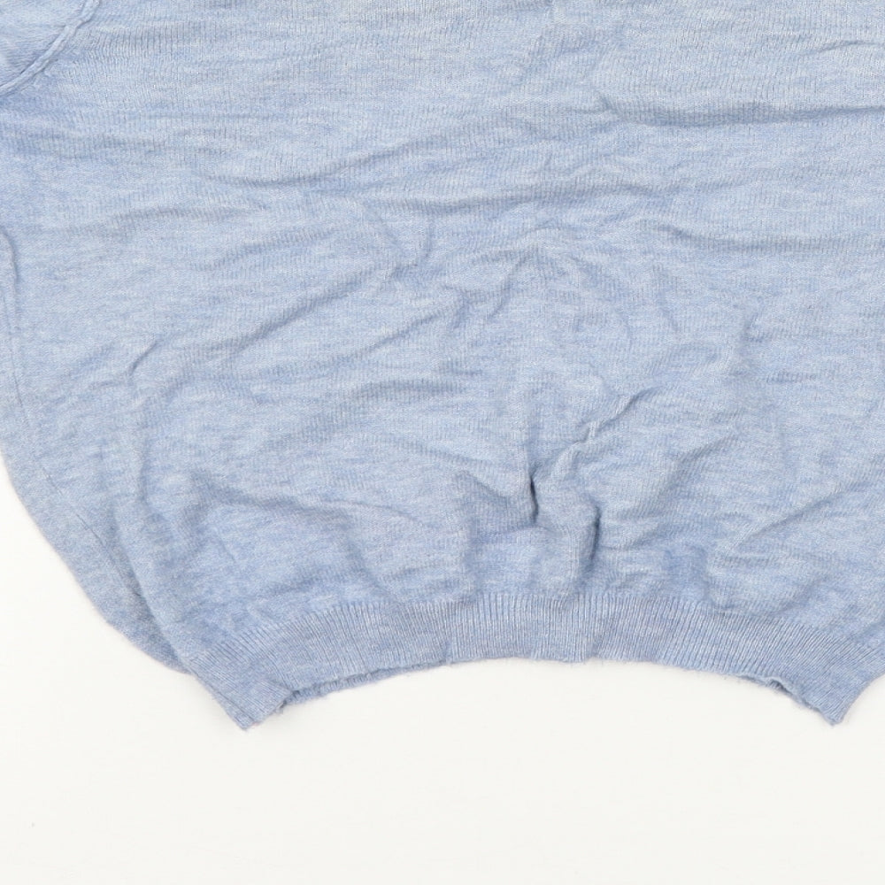 Pull&Bear Womens Blue Pullover Jumper Size M