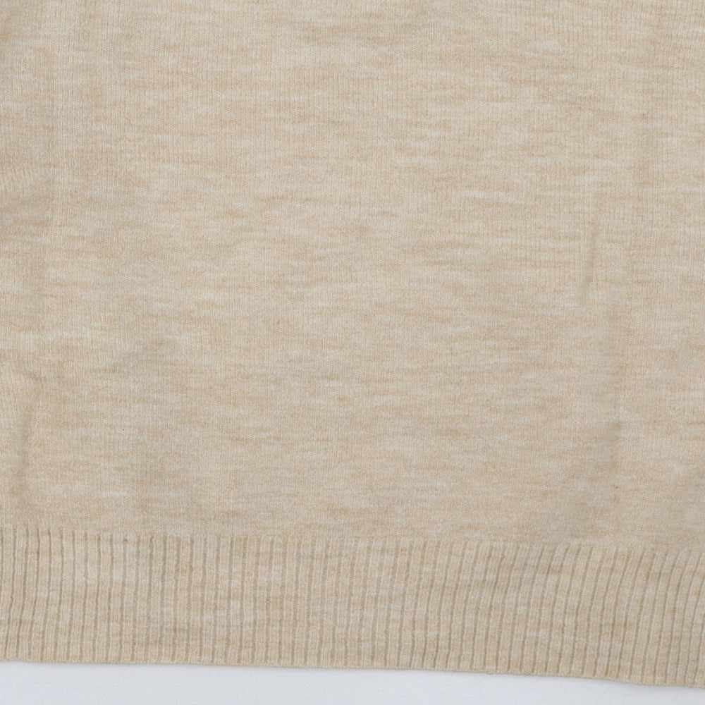 ASOS Womens Beige Pullover Sweatshirt Size 10