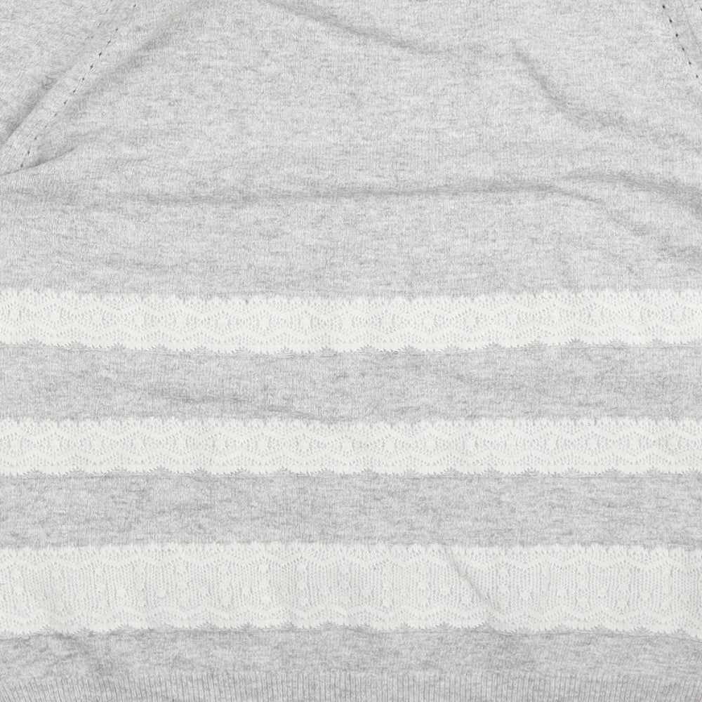 Phase Eight Womens Grey Pullover Jumper Size 8