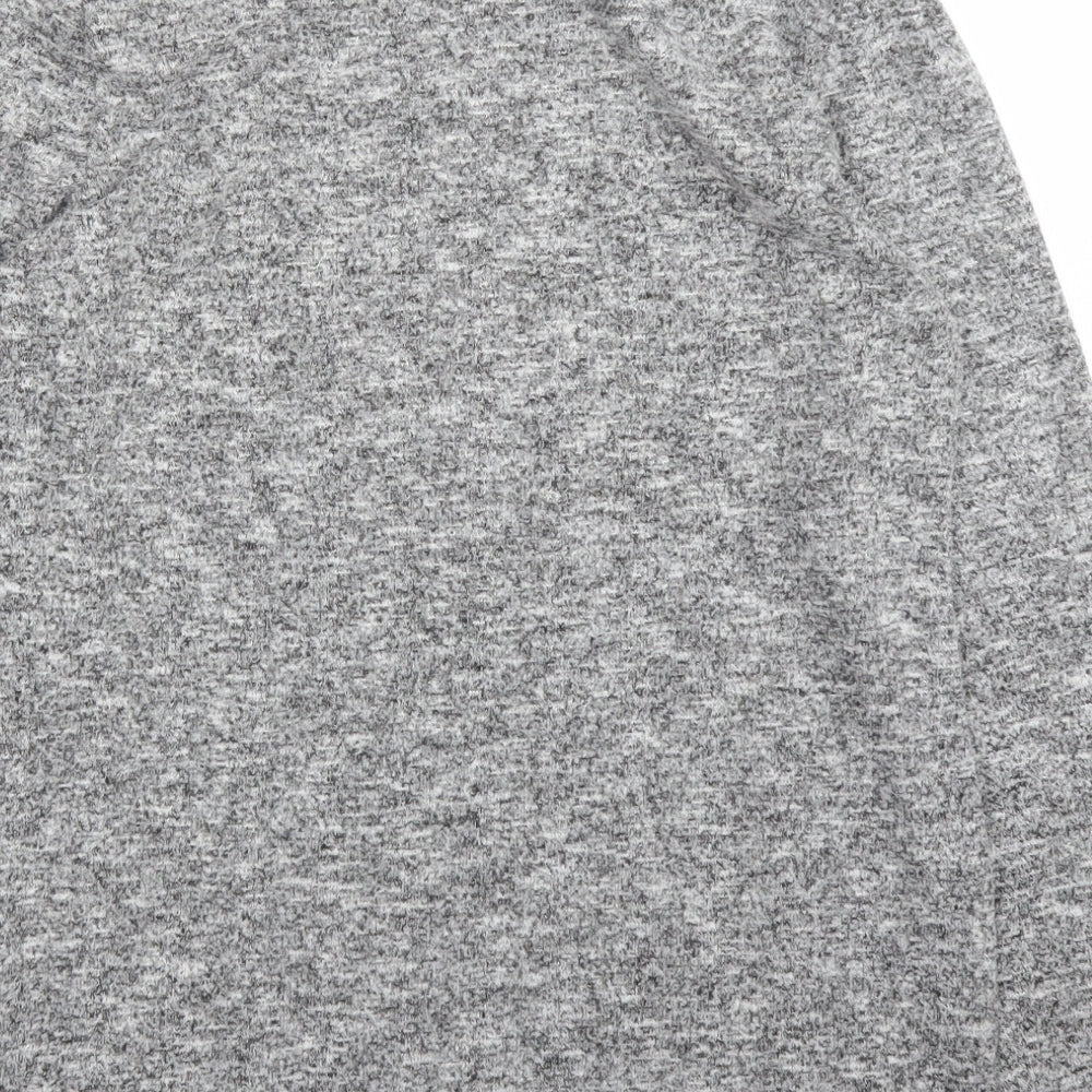 Dorothy Perkins Womens Grey Pullover Jumper Size 10