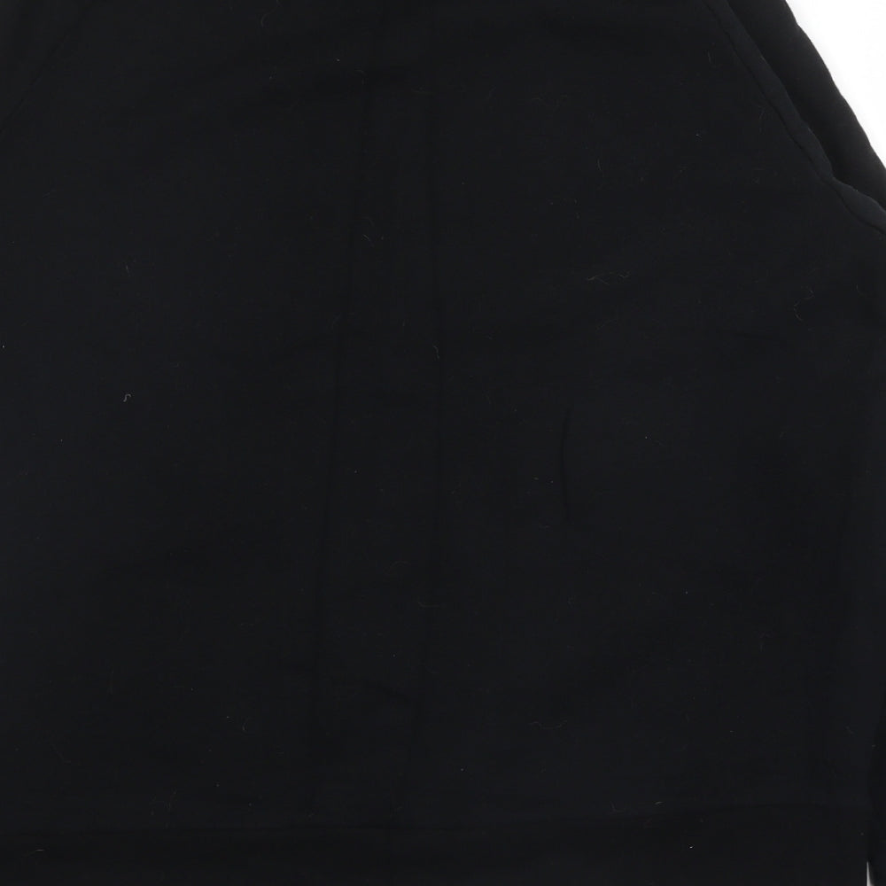 Topman Mens Black Pullover Jumper Size S