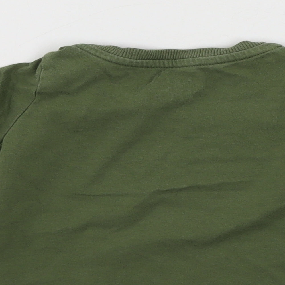 F&F Boys Green Basic T-Shirt Size 6-9 Months
