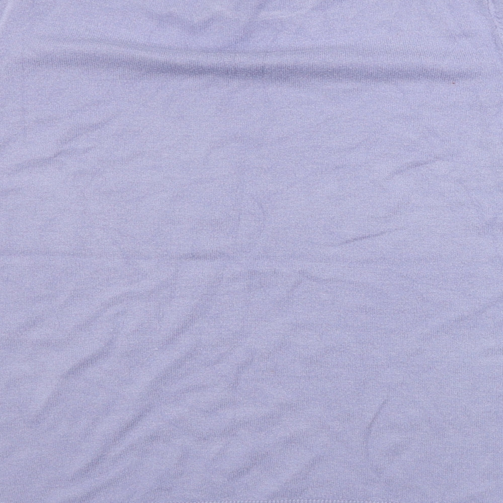 Marks and Spencer Womens Purple Pullover Jumper Size 14